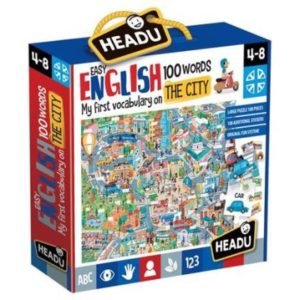 Puzzle - The City 100 Words - 4-8yrs