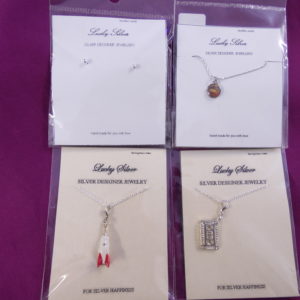Lucky Silver - 3 chains & 1 pair of earrings