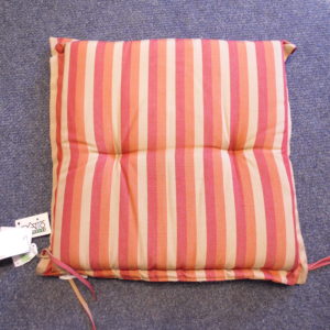 Seat Pad - Orange Stripe