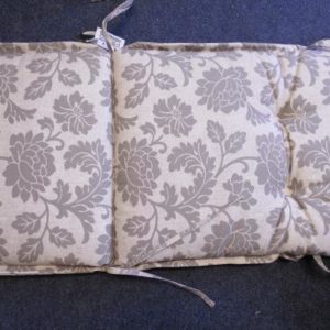 Cream & Grey Patio Cushion - 100 x 50cm