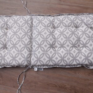 Patio Cushions (Scotty Silver 123 x 50cm) x 4