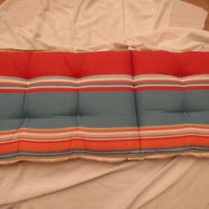 Patio Cushions - Milan Red (123 x 50cm) x 5