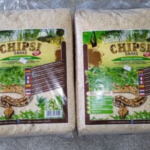 2 x Chipsi Snake [ Softwood Bedding]