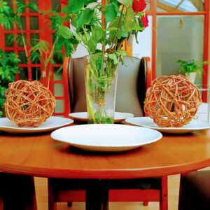 Cream Handmade Dinner Plates - Set of 10