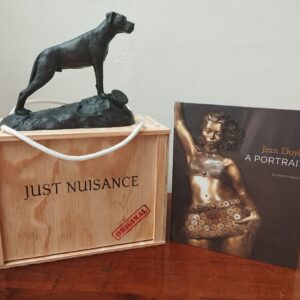 Just Nuisance Bronze Sculpture + "A Portrait" by Jean Doyle