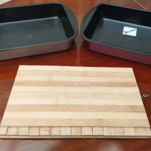 Oven Dishes + Cutting Board