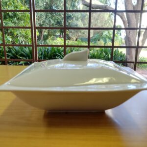 Square White Dish