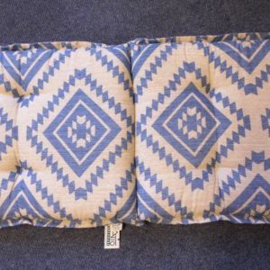 Patio Cushions - Bonita Blue (100 x 50cm) x 2