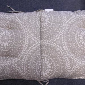 Patio Cushions - Crystal Natural (100 x 50cm) x 2