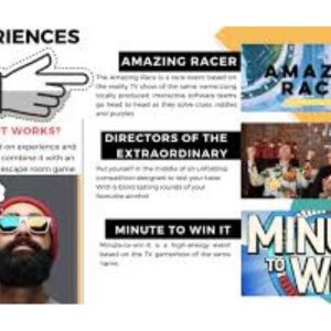 Minute to Win It - 4 player - 80 minutes of fun and team work - V&A Watershed