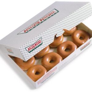 Dozen Glazed Doughnuts - Krispy Kreme