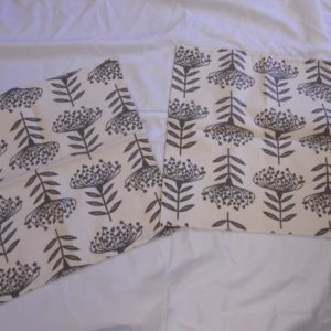 Cushion Covers x 2 - 48 x 48cm - Grey Protea