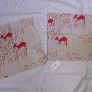 Cushion Covers x 2 (48 x 48cm) Red Deer