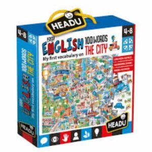 Puzzle - My first vocabulary on The City - 100 words - Ages 4-8